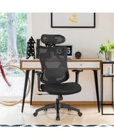 High Back Mesh Executive Chair with Adjustable Lumbar Support