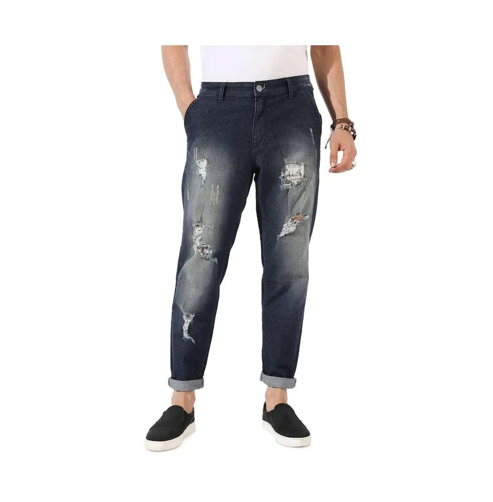 New Durable Comfortable Dark Wash Slim Fit Fashion Mens Denim Jeans with a  Subtle Tapered Leg - China Bootcut Jeans and Denim Jeans price |  Made-in-China.com