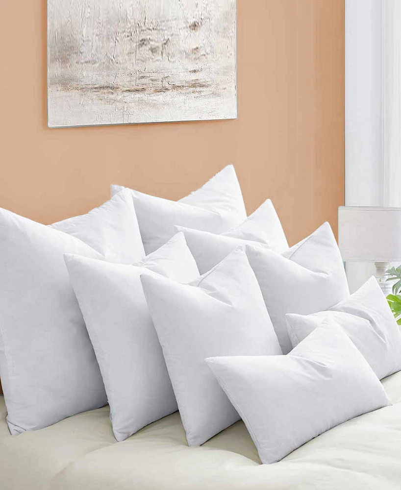 Unikome Feather & Down 2-Pack Pillow Inserts