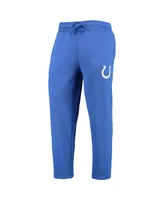 Men's Royal Indianapolis Colts Starter Option Run Sweatpants