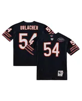 Men's Mitchell & Ness Brian Urlacher Navy Chicago Bears 2004 Authentic Throwback Retired Player Jersey