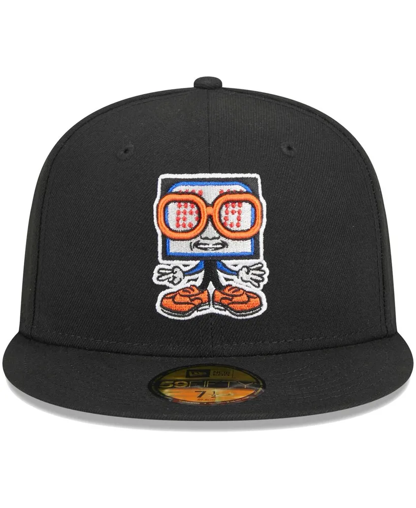 Men's New Era Black Syracuse Mets Theme Nights Clocks 59FIFTY Fitted Hat