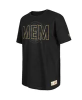 Men's New Era Black Memphis Grizzlies 2023/24 City Edition Elite Pack T-shirt