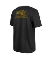 Men's New Era Black Golden State Warriors 2023/24 City Edition Elite Pack T-shirt