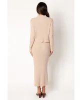 Women's Payton Knitted Set - Mocha
