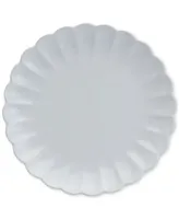 Tabletops Gallery Spring Bliss Scalloped Salad Plates, Set of 4