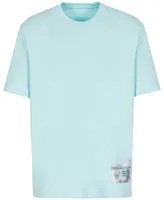 A|X Armani Exchange Men's Short Sleeve Patch Logo Cotton T-Shirt