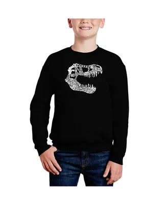 Trex - Big Boy's Word Art Crewneck Sweatshirt