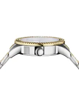 Versus Versace Women's Bayside Three Hand Two-Tone Stainless Steel Watch 38mm - Two