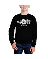 Aloha - Big Boy's Word Art Crewneck Sweatshirt