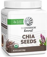 Sunwarrior Chia Seeds Organic Non-gmo Keto Superfood additive for Smoothies Acai Pudding Baking | Organic Harvest | 360g