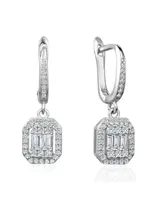 3A Cubic Zirconia Drop Earrings