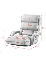 Loungie Jeshua Mesh Recliner/Floor Chair