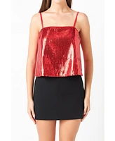 Women's Sequins Top