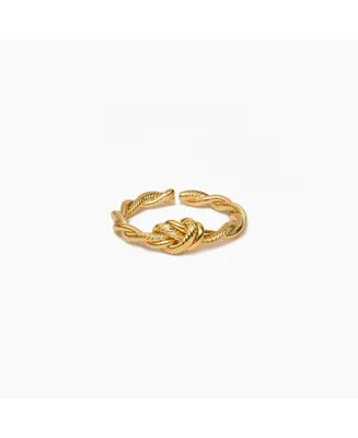 Intertwined Adjustable Ring