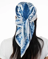 I.n.c. International Concepts Women's Tropical-Print Bandana Square, Created for Macy's