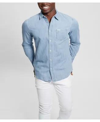 Guess Men's Ronnie Long Sleeve Shirt