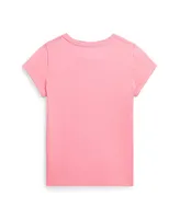 Polo Ralph Lauren Toddler and Little Girls Cotton Jersey T-shirt