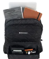 Diamond Tower Lightweight Hardside Expandable Spinner 2pc 20-Inch Carry On Luggage + Matching 15" Laptop Backpack Set