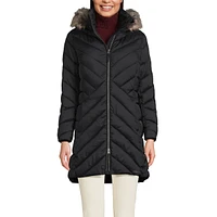 Lands' End Women's Insulated Cozy Fleece Lined Winter Coat