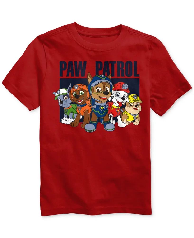 Paw Patrol Little Boys Graphic Print Cotton Short Sleeve T-Shirt