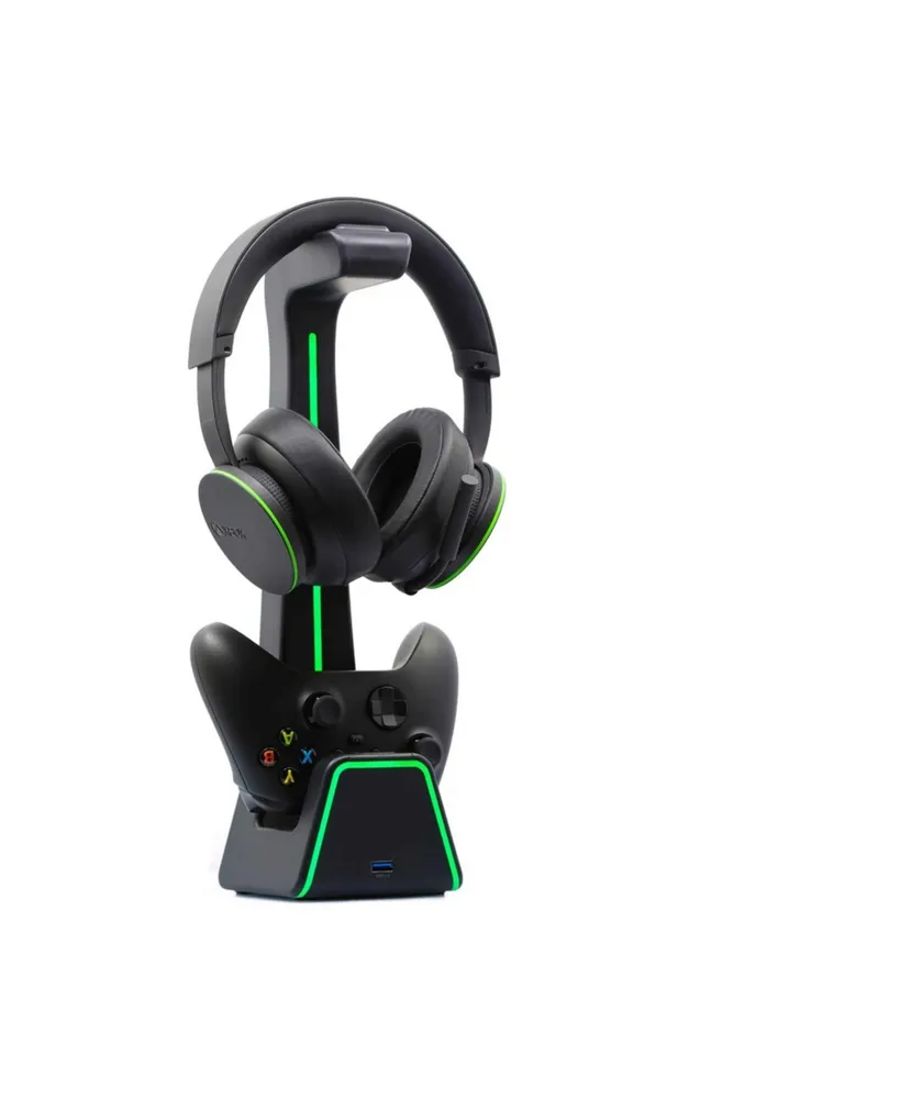 3 in 1 Gaming Headset and Controller Stand for PS5 and Xbox Series X With Bolt Axtion Bundle