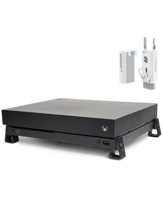 Simple Feet Horizontal Stand Compatible with Xbox One X with Bolt Axtion Bundle