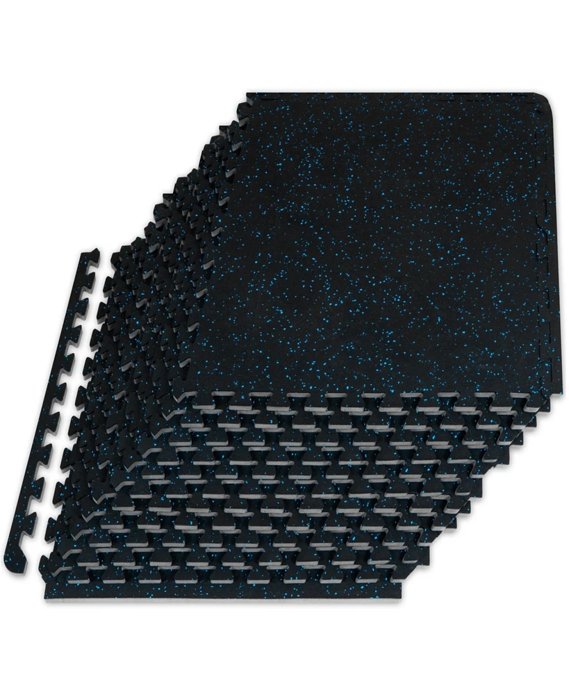 Rubber Top Exercise Puzzle Mat 1/2-in