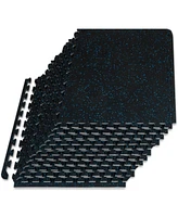 Rubber Top Exercise Puzzle Mat 1/2-in