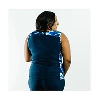 Calypsa Plus Loose Fit Maya Swim Top
