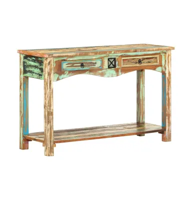 Console Table 47.2"x15.7"x29.5" Solid Reclaimed Wood