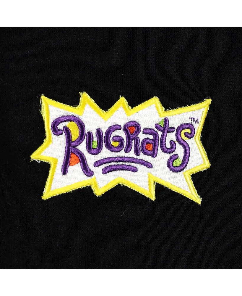 Men's and Women's Freeze Max Black Rugrats Tommy Football Pullover Hoodie