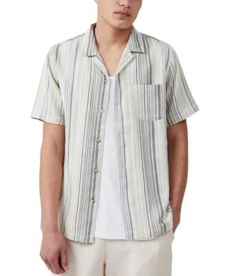 Cotton On Men's Riviera Short Sleeve Shirt