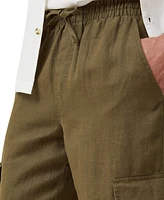 Cotton On Men's Cargo Linen Pants