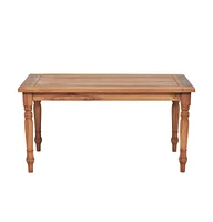 Batavia Coffee Table Teak 35.4"x19.7"x17.7"