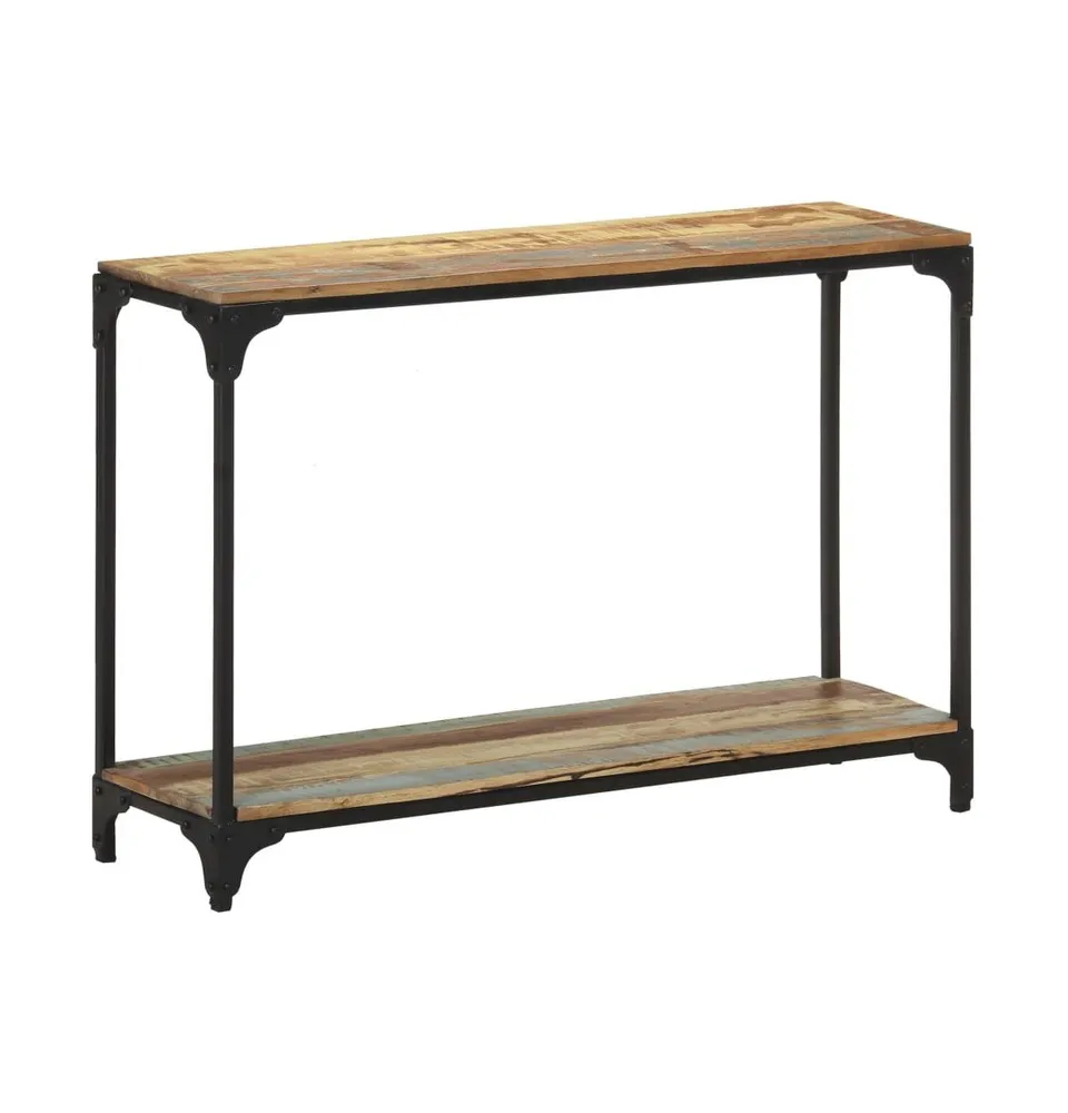 Console Table 43.3"x11.8"x29.5" Solid Reclaimed Wood