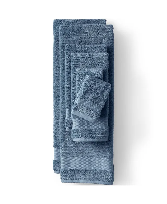 Linden Street Organic Cotton Sculpted Bath Towels