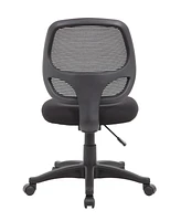 Boss Office Products 35-40" Polyester Commercial Grade Mesh Task Chair