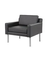 Boss Office Products 31" Vinyl Modern Transitional Lounge Chair