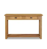 Console Table Solid Teak 47.2"x11.8"x31.5"