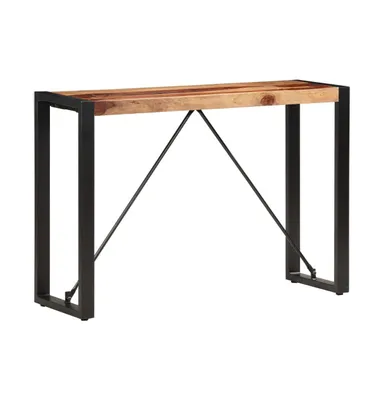 Console Table 43.3"x13.8"x29.9" Solid Sheesham Wood