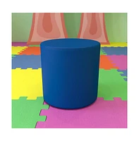 18"H Soft Seating Flexible Circle Backless Chair / Ottoman For Classrooms And Common Spaces