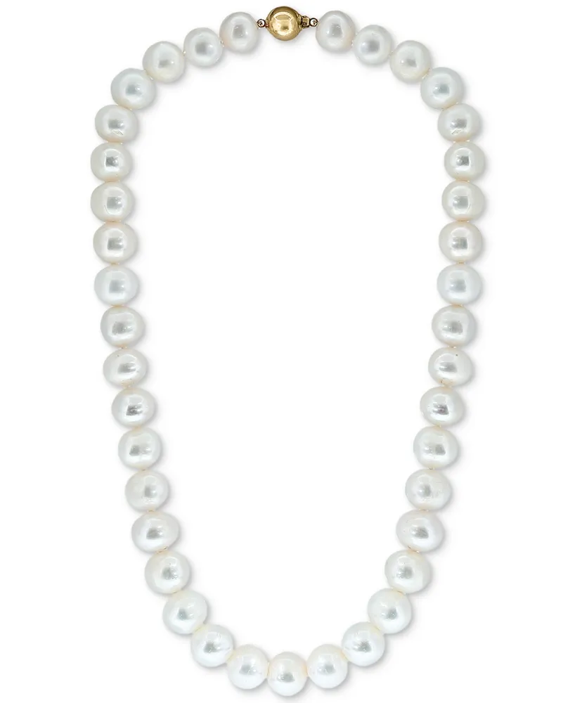 Effy White Freshwater Pearl (10mm) 16" Collar Necklace