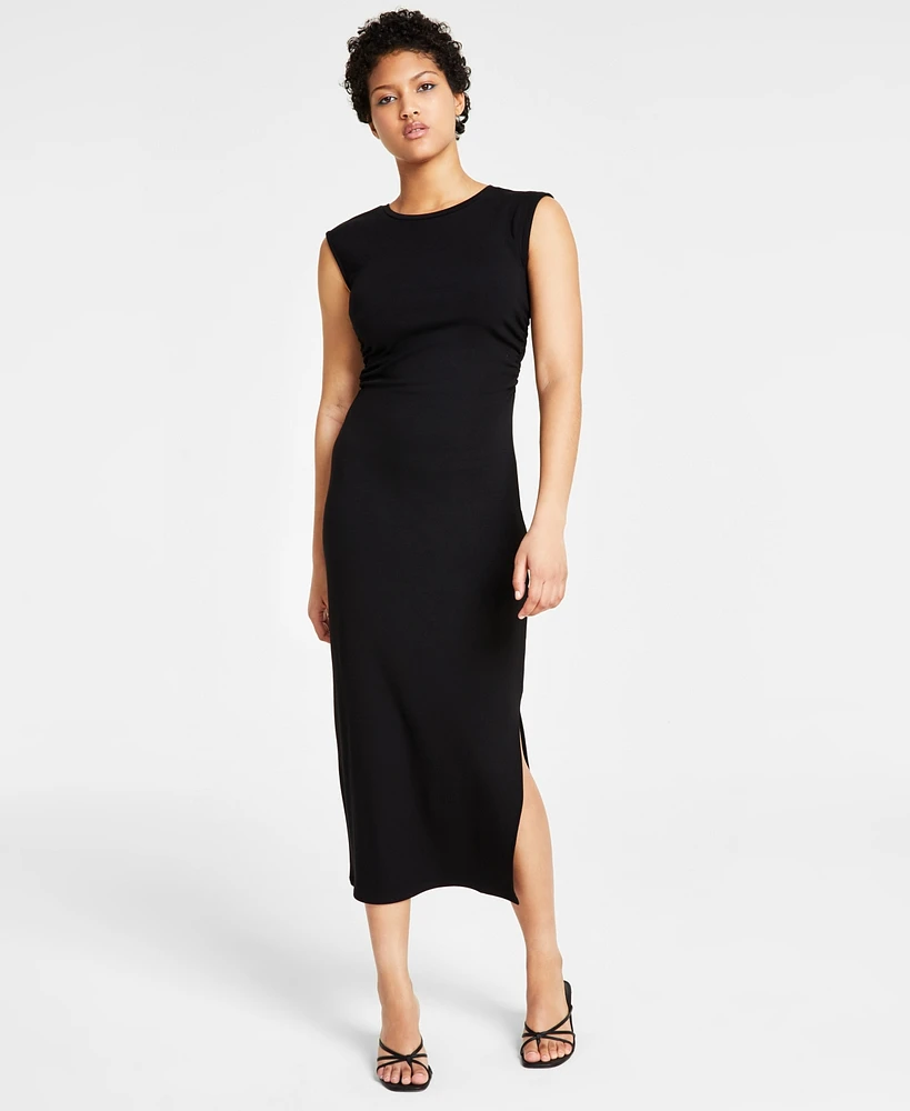 Bar Iii Women's Ruched Midi Dress, Created for Macy's