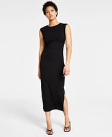 Bar Iii Women's Ruched Midi Dress, Created for Macy's