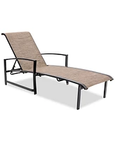 Wythburn Mix and Match Sleek Sling Outdoor Chaise Lounge