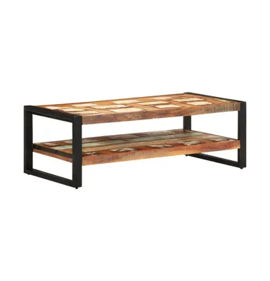 Coffee Table 47.2"x23.6"x15.7" Solid Reclaimed Wood
