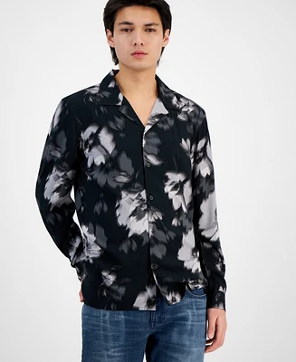 I.n.c. International Concepts Men's Camp-Collar Floral Shirt