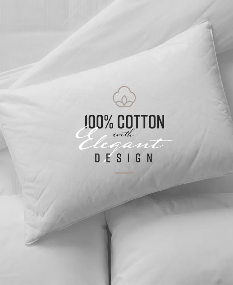Sobel Westex Sahara Nights 100% Cotton Cover Medium Density Pillow