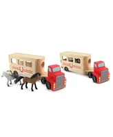 Melissa & Doug Kids Toy, Horse Carrier